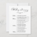 Search for weekend itinerary wedding invitations Elegant