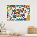 Search for welcome classroom posters First day of school
