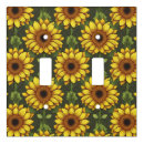 Search for sunflower light switch covers Country