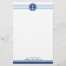 Search for nautical stationery paper Navy blue