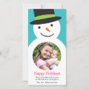Search for snowman photo cards Modern