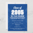 Search for high school reunion invitations Navy blue