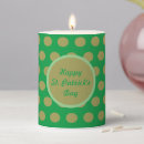 Search for st patricks day candles Irish