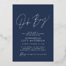 Search for baby boy shower invitations Typography