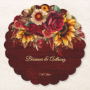 Search for sunflower coasters Elegant