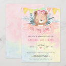 Search for rainbow bear invitations Rustic