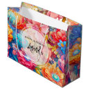 Search for blue and orange gift bags Boho