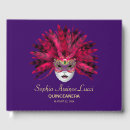 Search for masquerade guest books Stylish