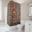 Search for persian shower curtains Red