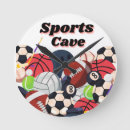 Search for sports clocks Man cave