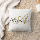Search for name pillows Newlyweds