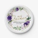 Search for violet floral plates Butterfly
