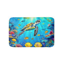 Search for sea turtle bath mats Tropical fish