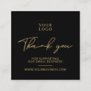 Search for thank you for your purchase business cards Handmade