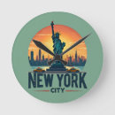 Search for new york city clocks Statue of liberty