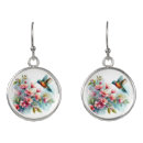 Search for flower earrings Colorful