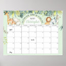 Search for calendar posters baby shower games