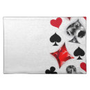 Search for playing placemats poker