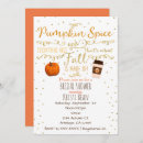 Search for pumpkin spice and everything nice invitations Autumn