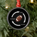Search for football ornaments High school