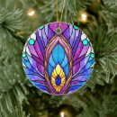 Search for stained glass birds ornaments Animal