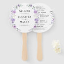 Search for lilac wedding programs Watercolor