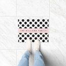 Search for polka dots doormats Polka dot pattern