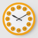 Search for orange clocks Mid century