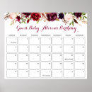Search for birthday calendars Baby shower