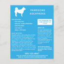 Search for dog walking flyers Modern