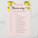 Search for lemon games bridal shower gifts Main squeeze