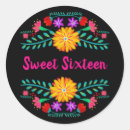 Search for mexican party favor stickers Black