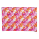 Search for pink orange pillowcases Pattern