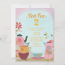 Search for tea for two birthday invitations Garden