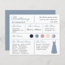 Search for dusty blue bridesmaid cards Calligraphy