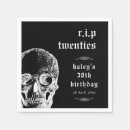 Search for funeral napkins Black and white