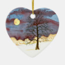 Search for full moon ornaments Watercolor