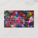 Search for xmas decorations business cards Colorful