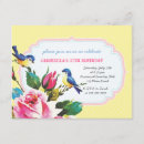 Search for bird birthday invitations Retro