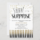 Search for surprise birthday invitations Elegant