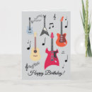 Search for guitar birthday cards Electric