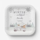Search for winter onederland plates Glitter