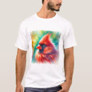 Search for cardinal bird tshirts Colorful