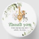 Search for jungle birthday favors Thank you