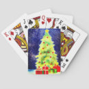 Search for christmas playing cards Tree