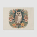 Search for owl tissue paper Vintage