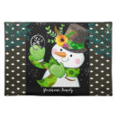 Search for snowman placemats Whimsical
