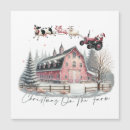 Search for tractor christmas cards Snow