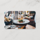 Search for fine dining business cards Cuisine