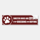 Search for dog rescue bumper stickers Dogs